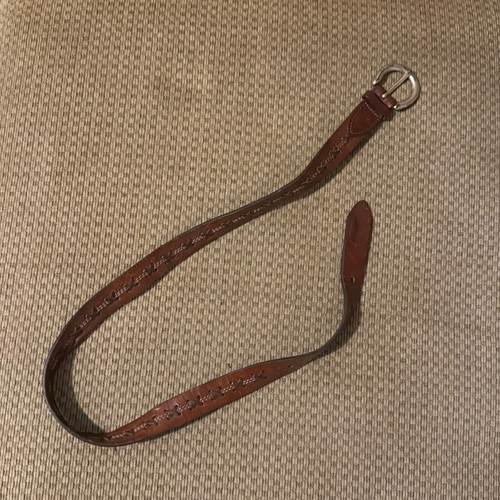 Brown Leather Belt